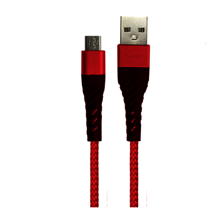 สายชาร์จมือถือ SONAR FLYBIRD MICRO USB รุ่น PC-1011 สีแดง_0